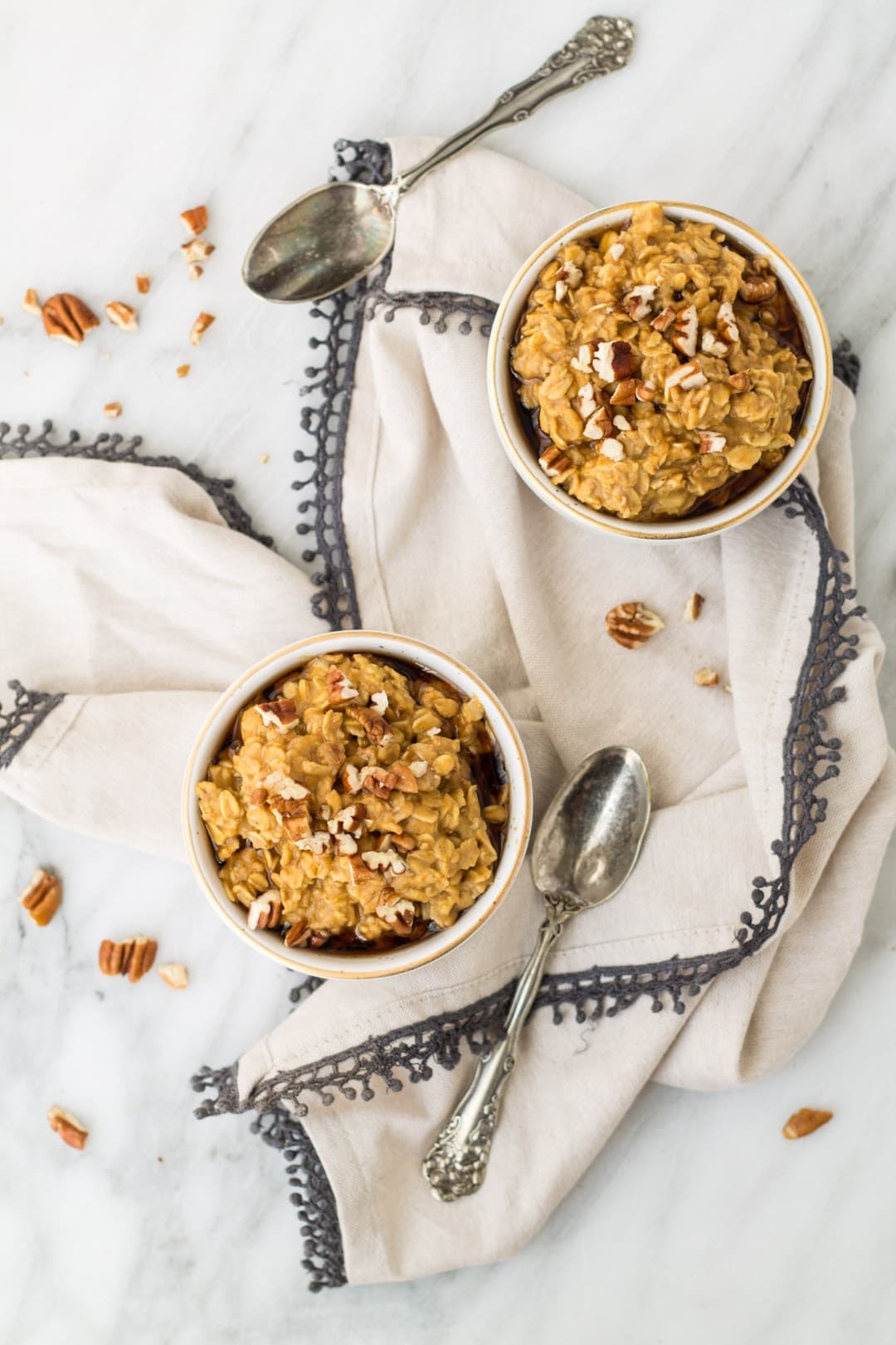 Low FODMAP Pumpkin Pie Oatmeal