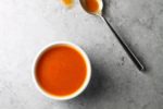 Overhead shot of low FODMAP buffalo sauce