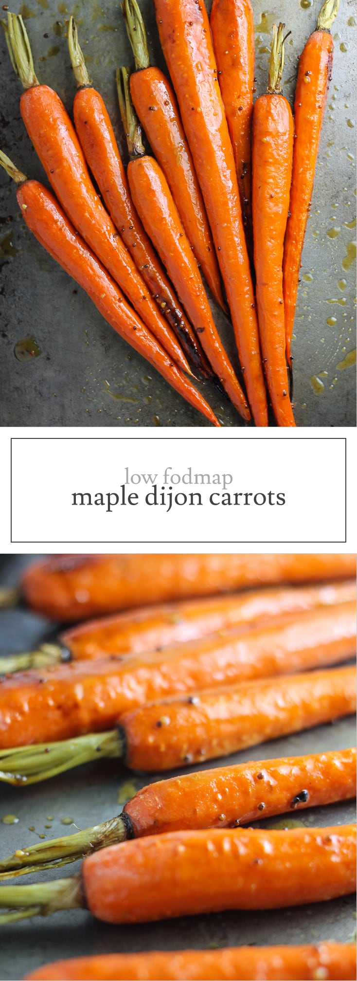 Low FODMAP Maple Dijon Carrots Fun Without FODMAPs