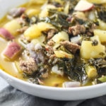 Low FODMAP Kale, Potato, and Sausage Soup | FUN WITHOUT FODMAPS