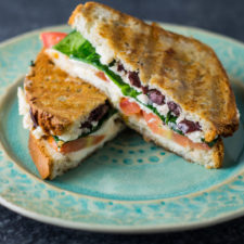 Low FODMAP Mediterranean Grilled Cheese-image