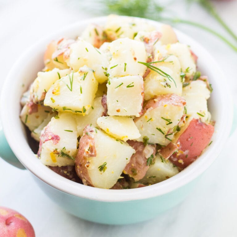 Low FODMAP Dilly Potato Salad Fun Without FODMAPs