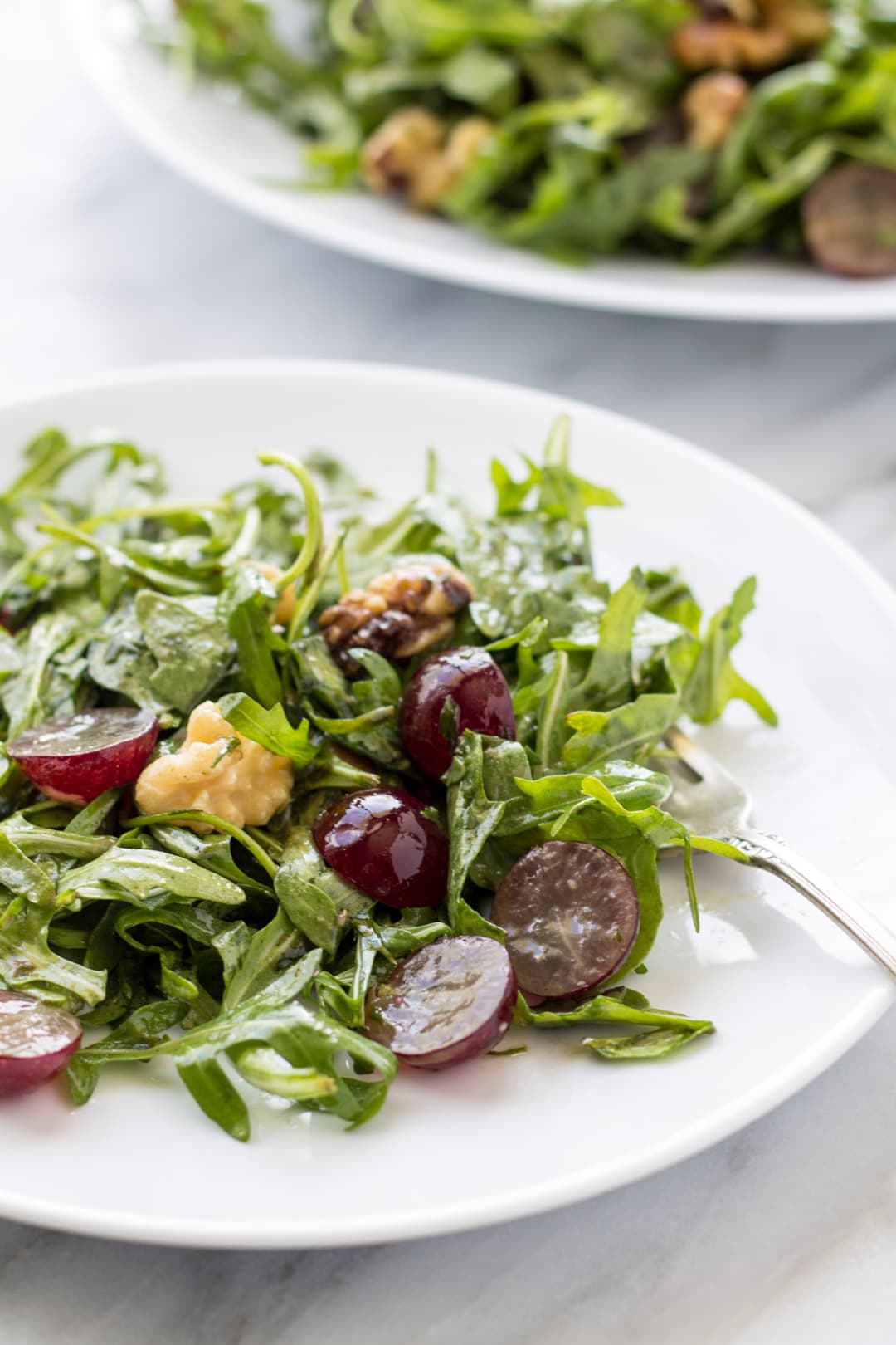 Low FODMAP Arugula Salad with Grapes Fun Without FODMAPs