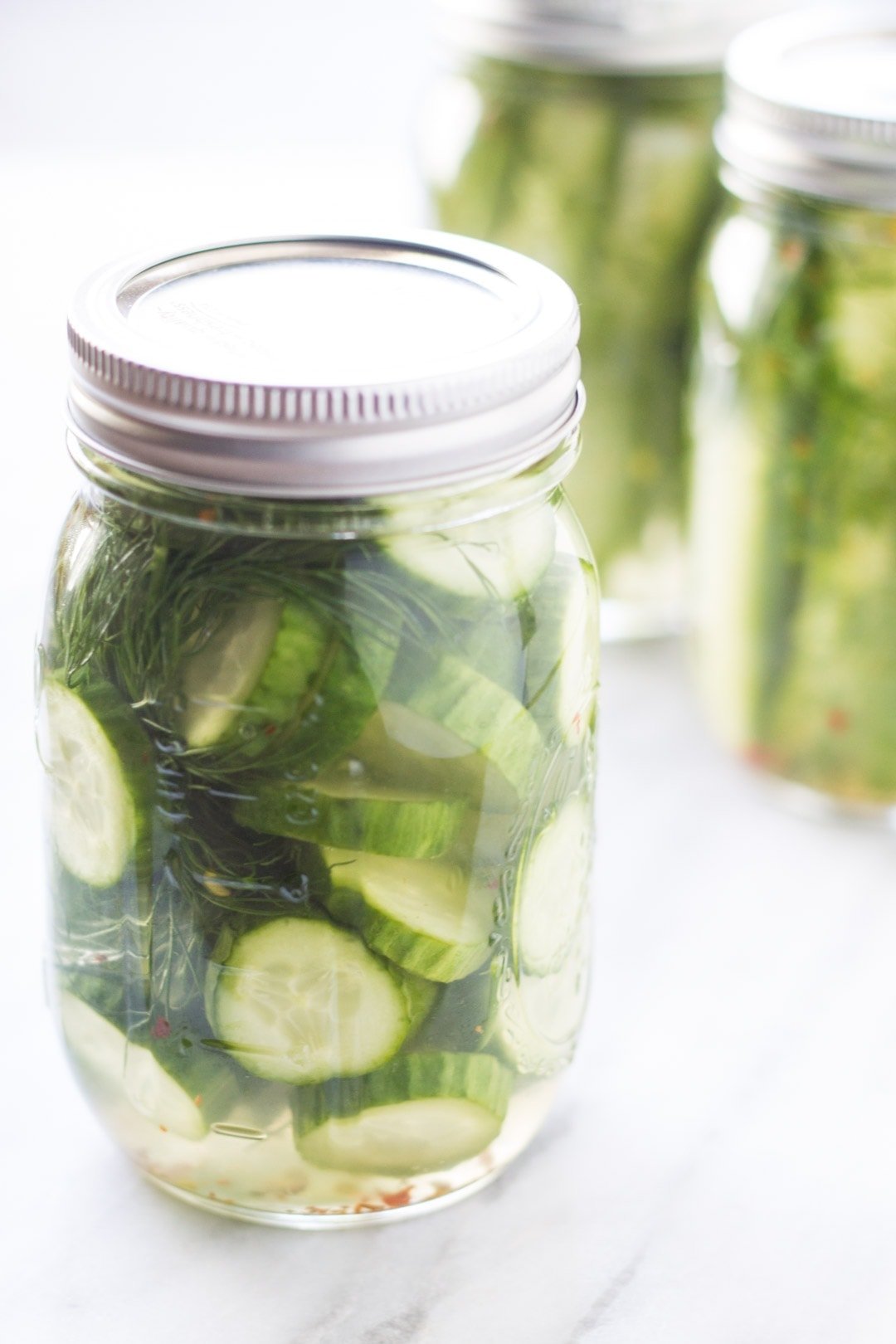 Low FODMAP Refrigerator Dill Pickles