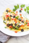 Low FODMAP Mediterranean Omelet