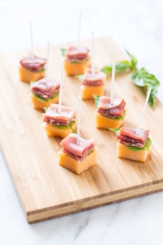 Low FODMAP Prosciutto Melon Bites - Fun Without FODMAPs