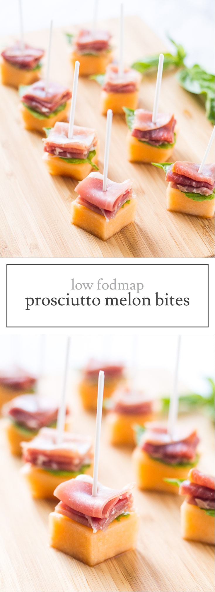Low FODMAP Prosciutto Melon Bites - Fun Without FODMAPs