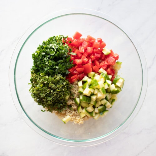Low FODMAP Quinoa Tabbouleh Fun Without FODMAPs