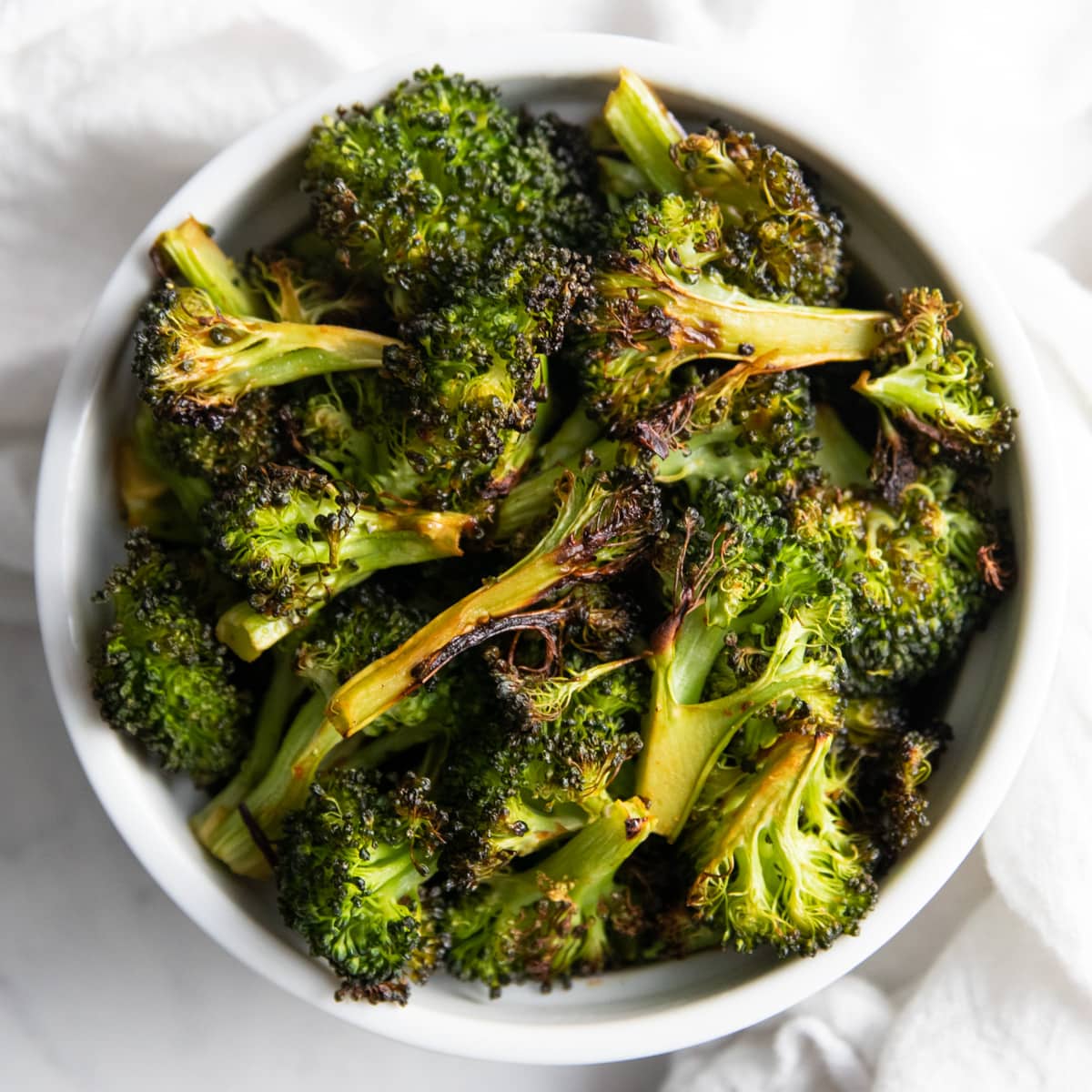 Low FODMAP Spicy Roasted Broccoli - Fun Without FODMAPs