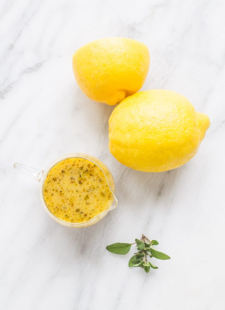 Low FODMAP Lemon Vinaigrette