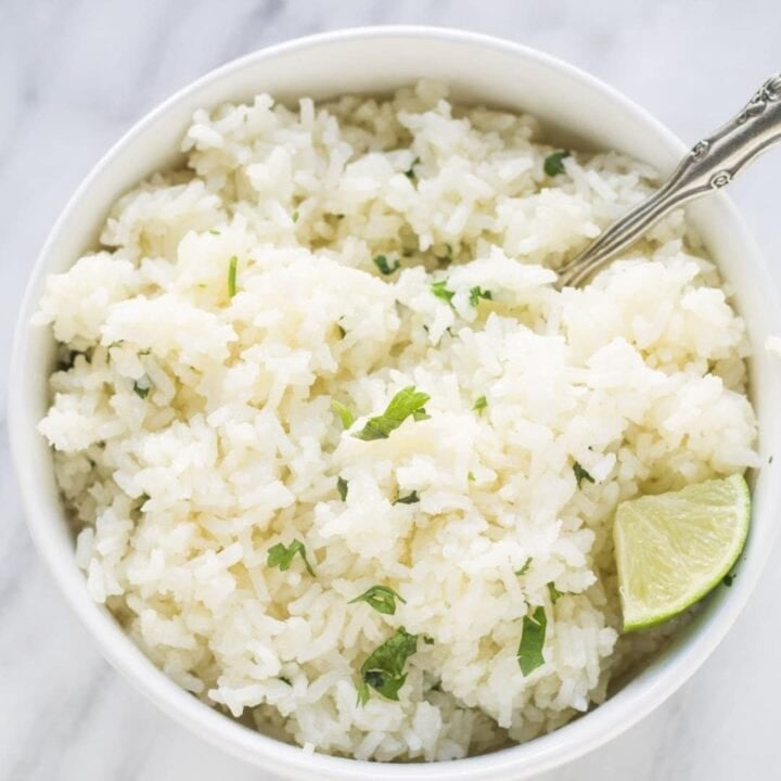 Low FODMAP Cilantro Lime Rice
