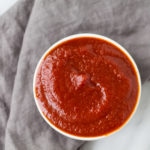 Overhead shot of low FODMAP BBQ sauce