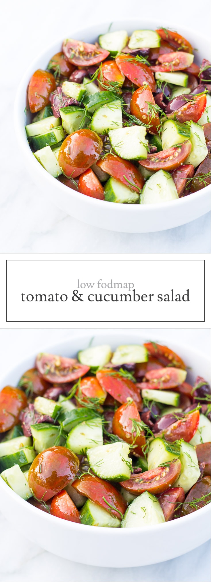 Low FODMAP Tomato Salad with Cucumbers Fun Without FODMAPs