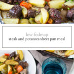 Low FODMAP Steak and Potatoes Sheet Pan Meal