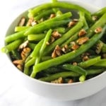 Low FODMAP Green Beans with Pecans