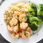 Low FODMAP Maple Dijon Shrimp