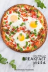 Low FODMAP Breakfast Pizza