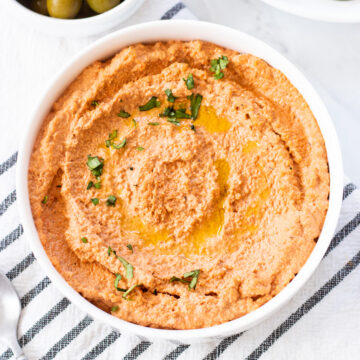 Low FODMAP Red Pepper and Walnut Dip - Fun Without FODMAPs