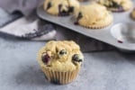 Low FODMAP Blueberry Muffins