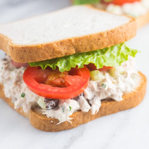 Low FODMAP Tuna Salad Sandwiches - Fun Without FODMAPs