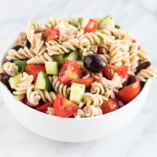 Low FODMAP Italian Pasta Salad-image