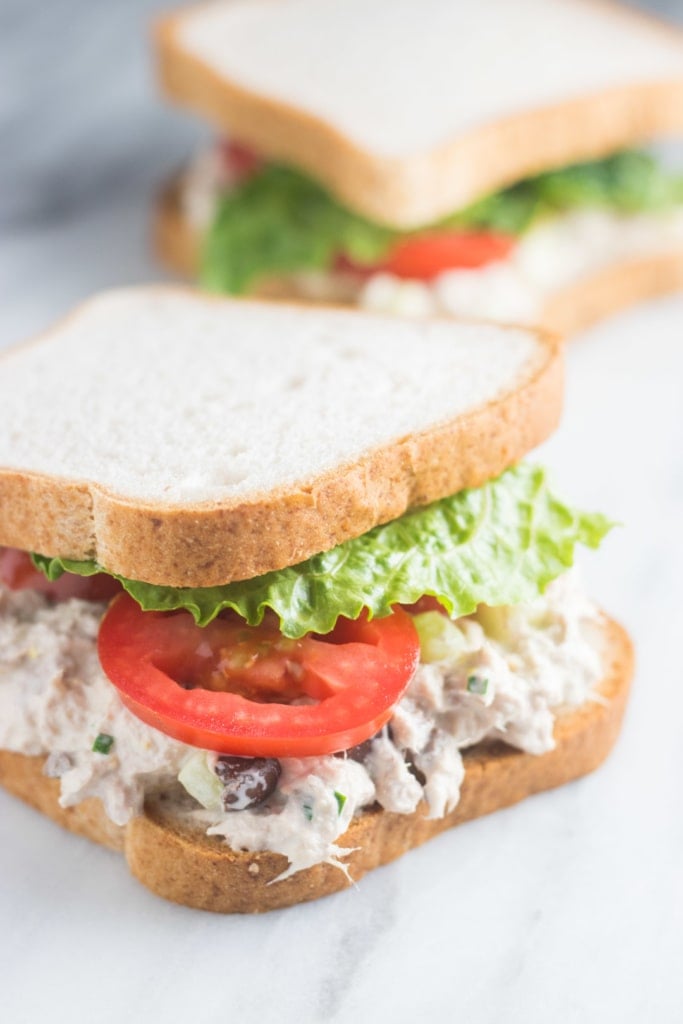 Low FODMAP Tuna Salad Sandwiches - Fun Without FODMAPs