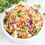 Low FODMAP Rainbow Quinoa Salad
