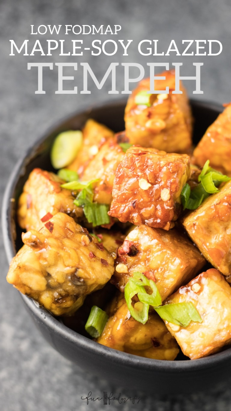 Low FODMAP MapleSoy Glazed Tempeh Fun Without FODMAPs