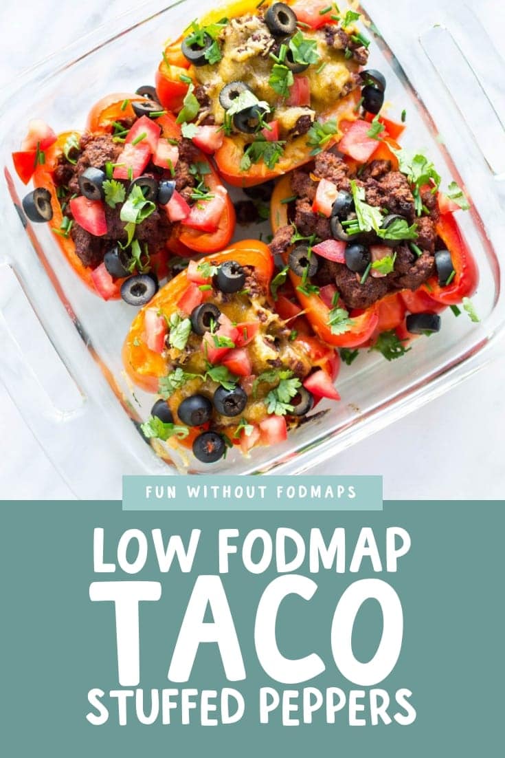 Lower FODMAP Taco Stuffed Peppers Fun Without FODMAPs