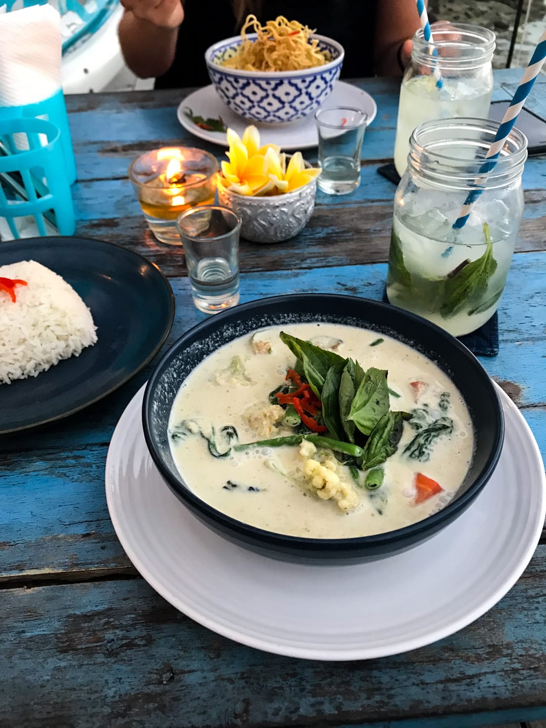 Green curry at Thai Pantry in Lembongan