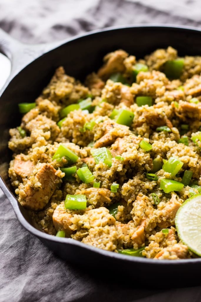 Low FODMAP Cilantro Lime Quinoa with Chicken Fun Without FODMAPs