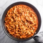 Low FODMAP Roasted Red Pepper Pasta