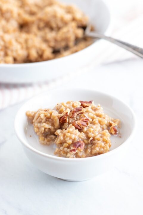 Instant Pot Low FODMAP Steel Cut Oats - Fun Without FODMAPs