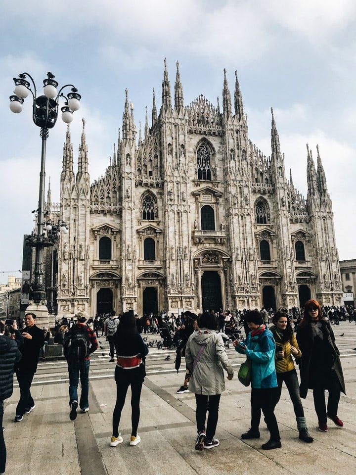 Milan Cathedral in Milan Italy