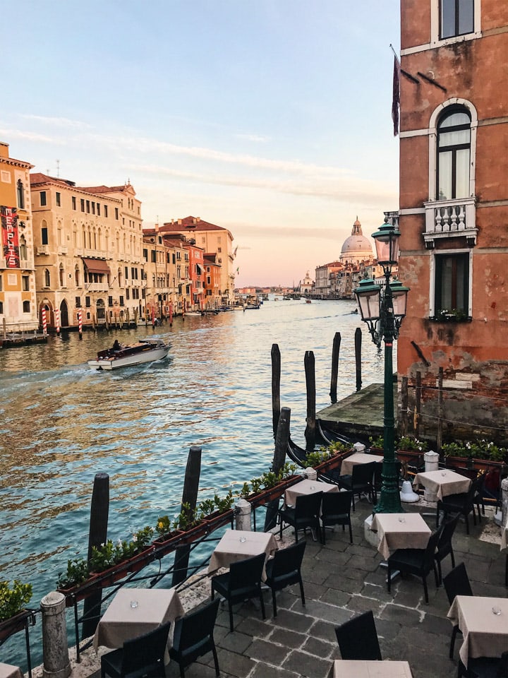 Grand Canal in Venice Italy