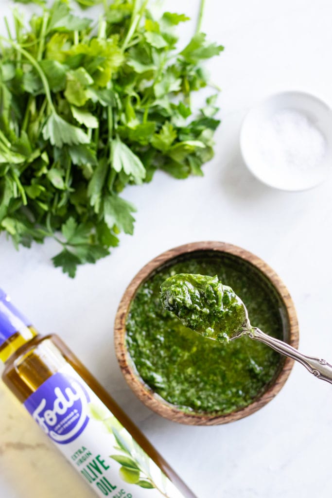 Low FODMAP Chimichurri - Fun Without FODMAPs