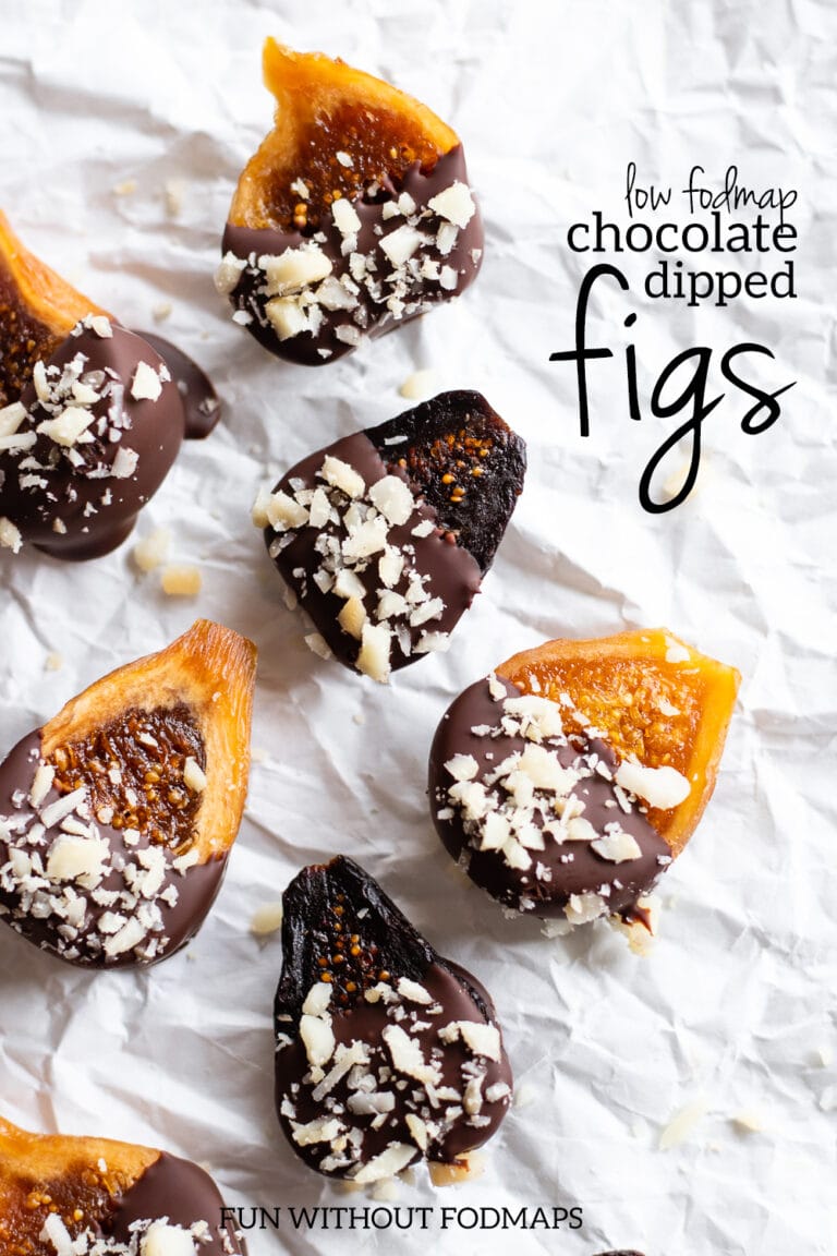 Low FODMAP ChocolateDipped Figs Fun Without FODMAPs