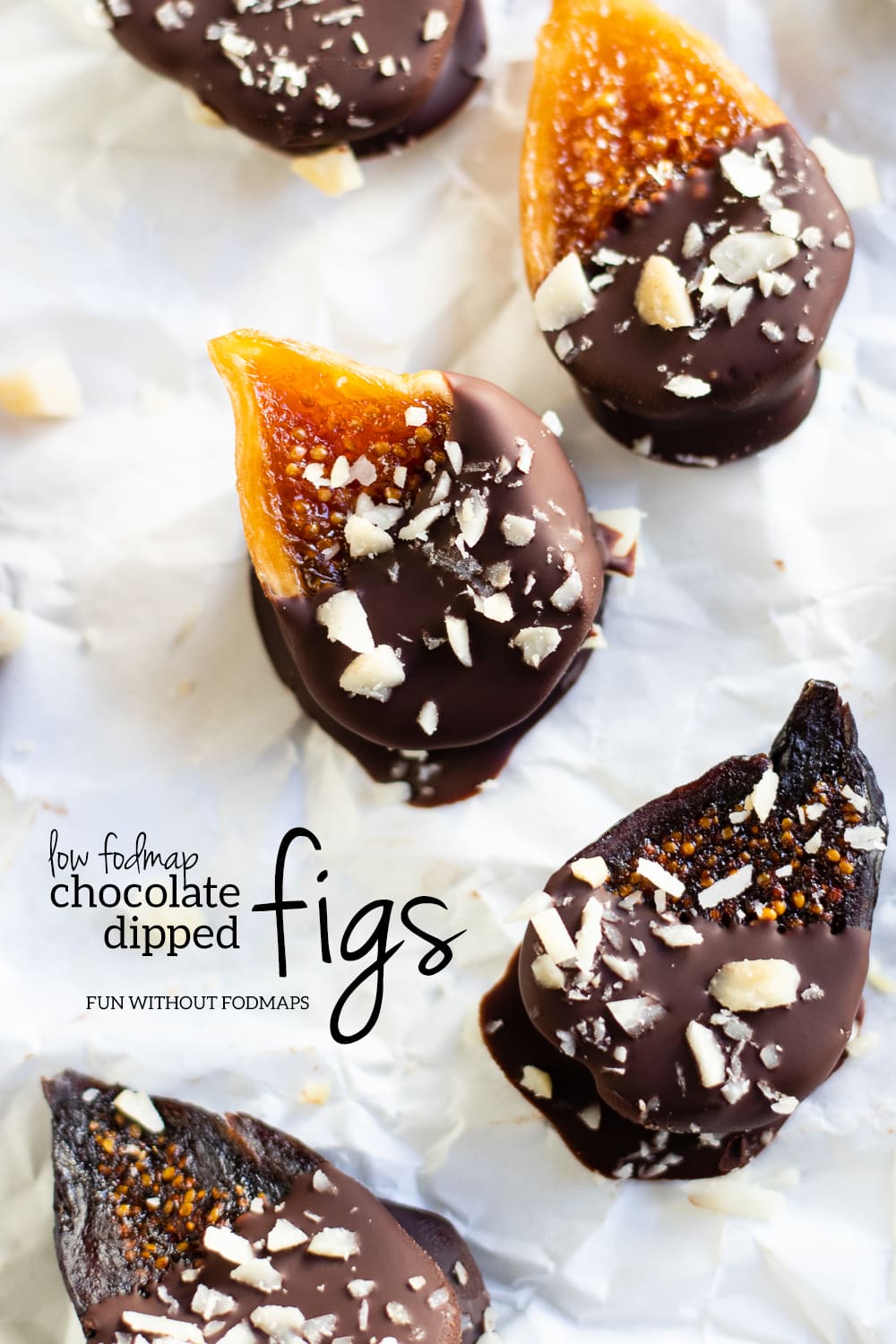 Low FODMAP ChocolateDipped Figs Fun Without FODMAPs