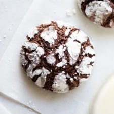 Low FODMAP Cocoa Crinkle Cookies-image
