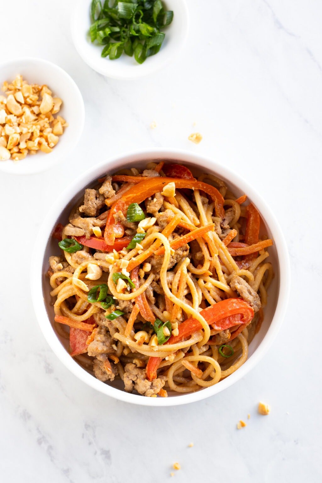 Low FODMAP Thai Peanut Noodles Fun Without FODMAPs