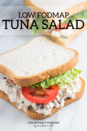 Low FODMAP Tuna Salad Sandwiches - Fun Without FODMAPs