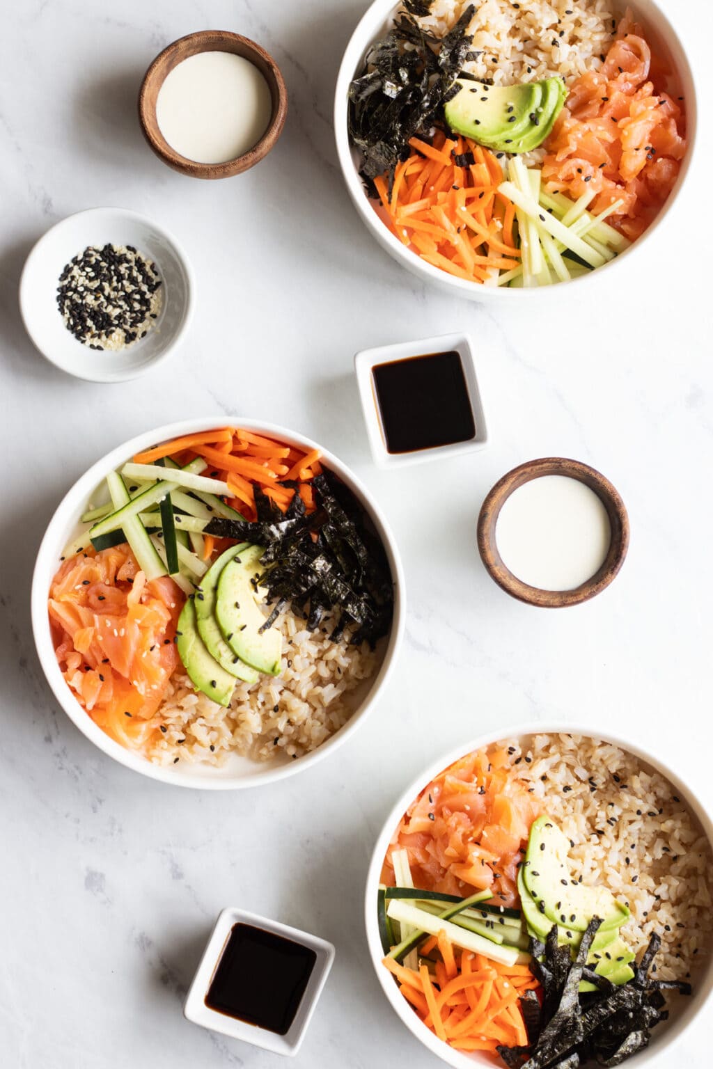 Low FODMAP Sushi Bowls with Smoked Salmon Fun Without FODMAPs