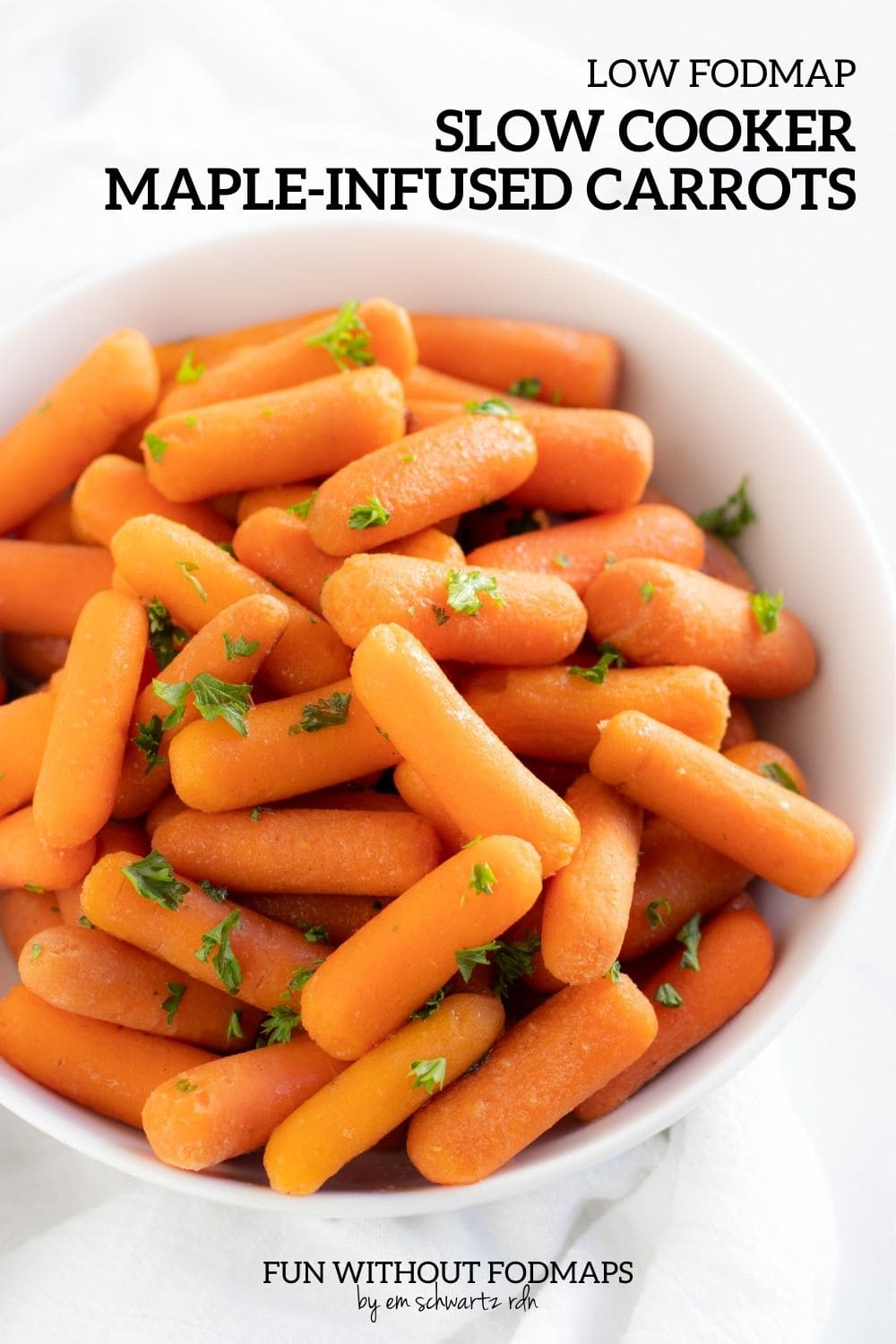 Slow Cooker Low FODMAP MapleInfused Carrots Fun Without FODMAPs