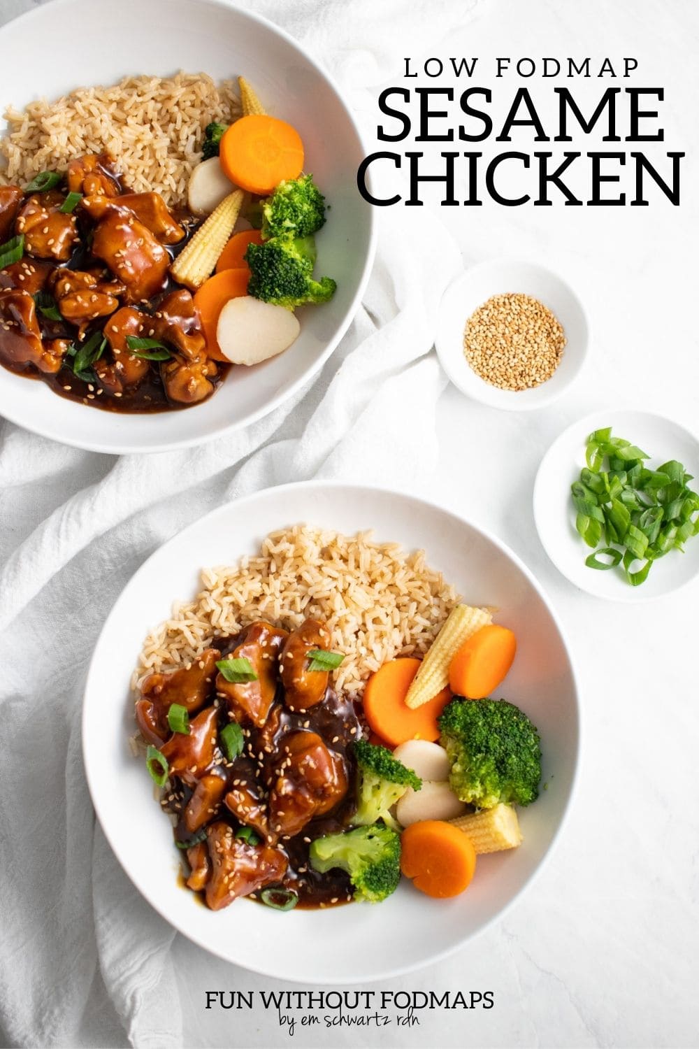 Low FODMAP Sesame Chicken Fun Without FODMAPs