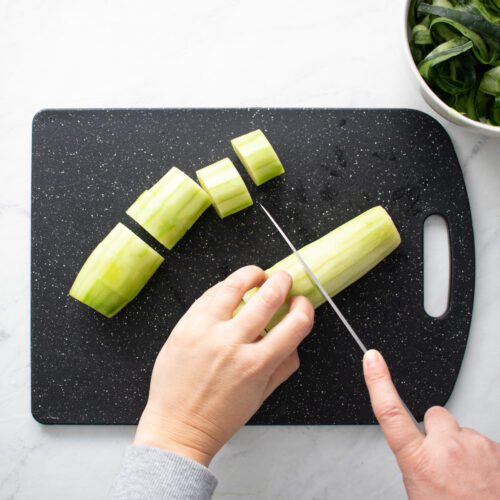 Low FODMAP Cucumber Bites with Crab Fun Without FODMAPs