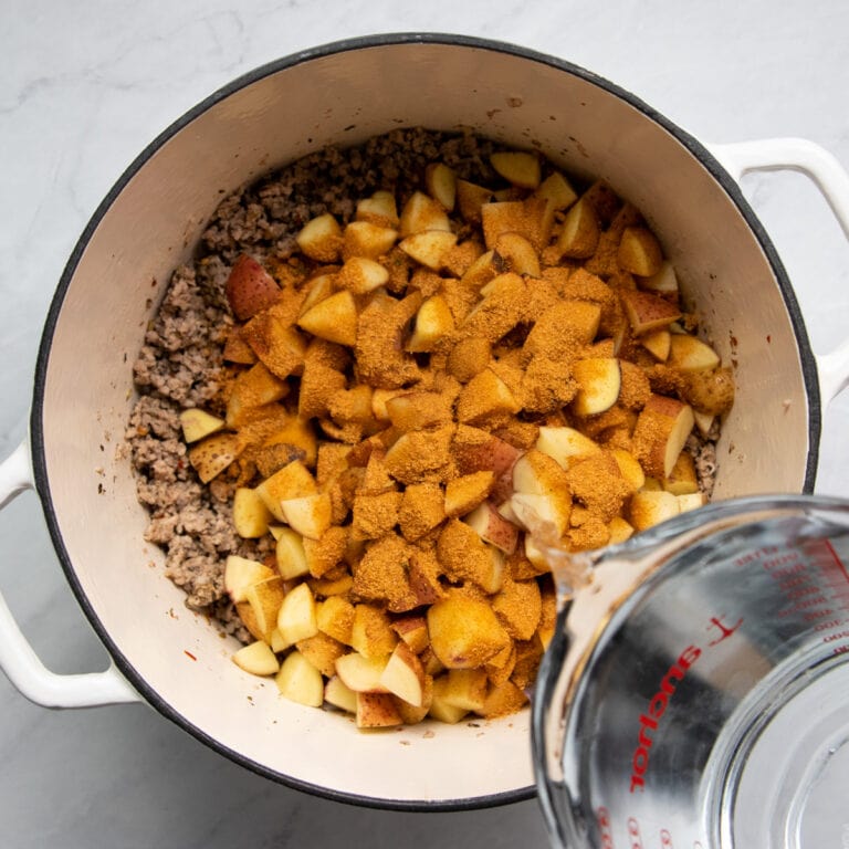 Low FODMAP Kale, Potato, and Sausage Soup Fun Without FODMAPs