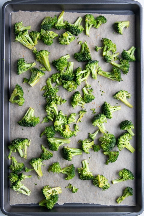 Low FODMAP Spicy Roasted Broccoli - Fun Without FODMAPs