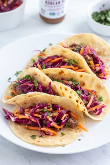 Quick and Easy Low FODMAP Korean Tacos - Fun Without FODMAPs