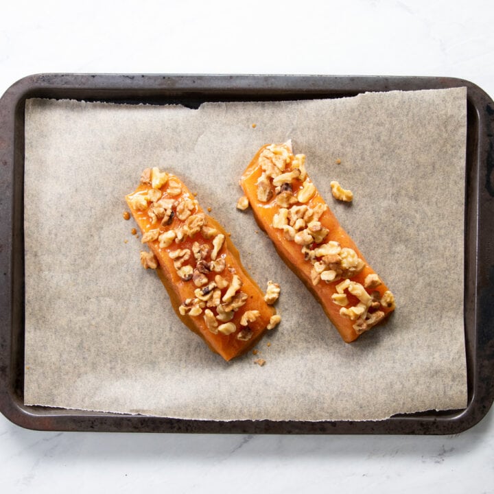 Low FODMAP Walnut Crusted Salmon Fun Without FODMAPs