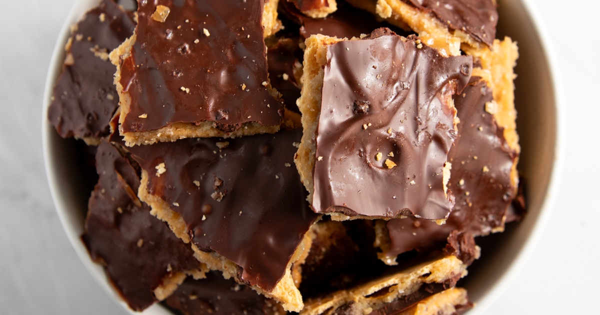 Low FODMAP Toffee Bark Recipe (Gluten Free) Fun Without FODMAPs